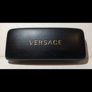 Versace Black Felt Lined Sunglasses Case